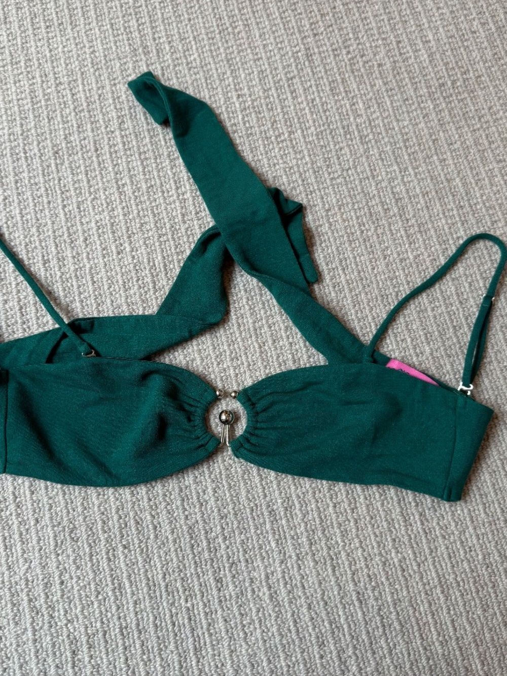 Edikted Nyssa Bra Top - Green